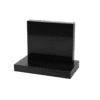 Midnight Black Granite Square Headstone Midnight Black Granite Square Headstone