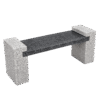 Modern Bench Granite Modern Bench Granite