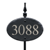Slate House Number Plaque Slate House Number Plaque