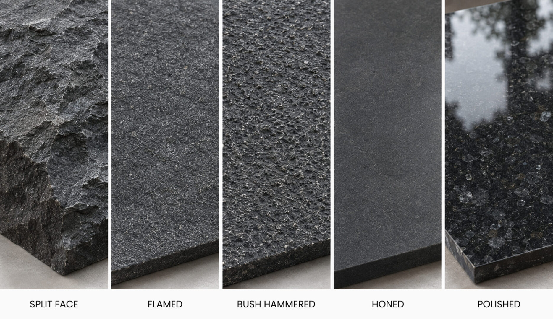 How Finish Affects Basalt and Granite Paver Cost