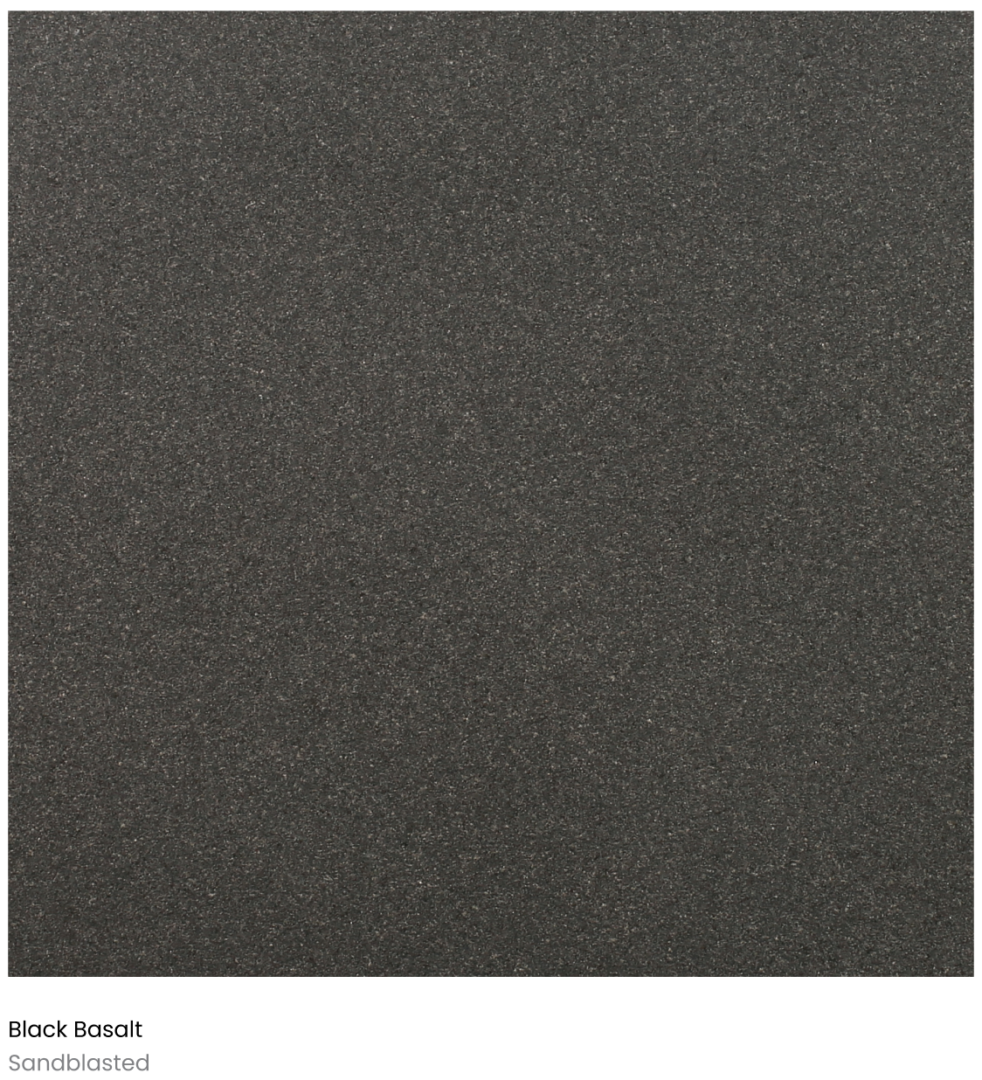Black Basalt Sandblasted