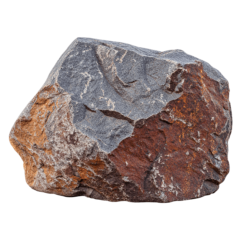 Black Granite Boulder