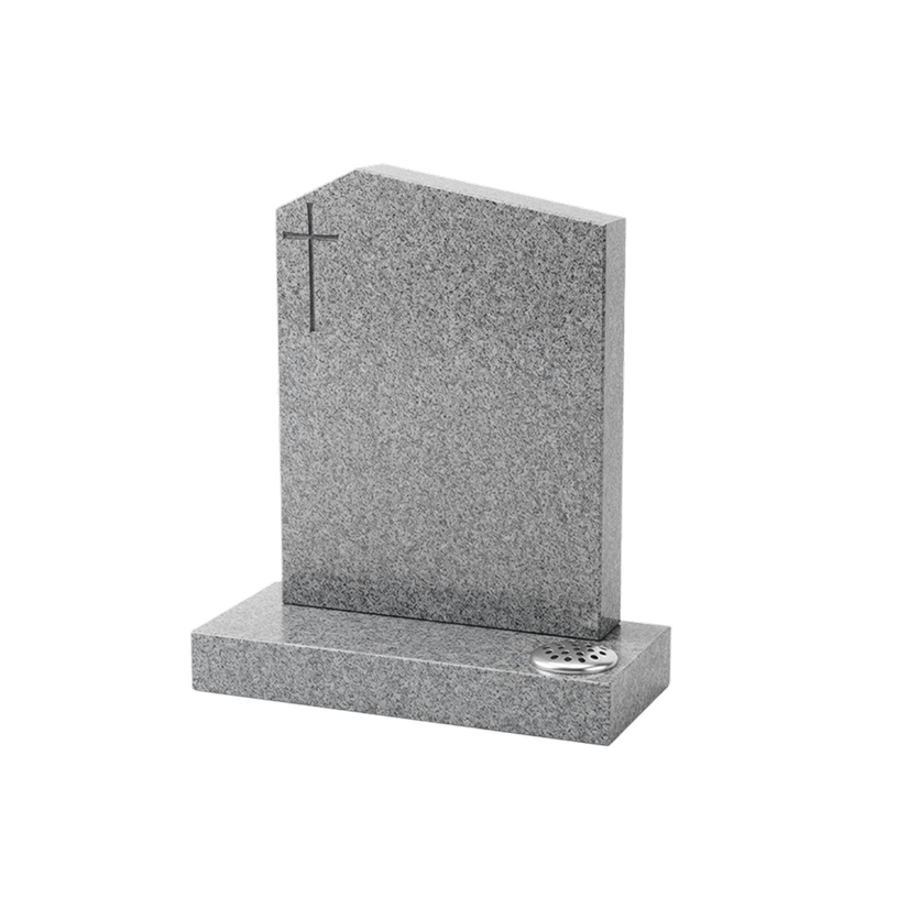 Whistler Granite Half Peon Headstone Whistler Granite Half Peon Headstone
