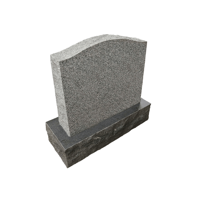 Whistler Granite Ogee Top Headstone Whistler Granite Ogee Top Headstone