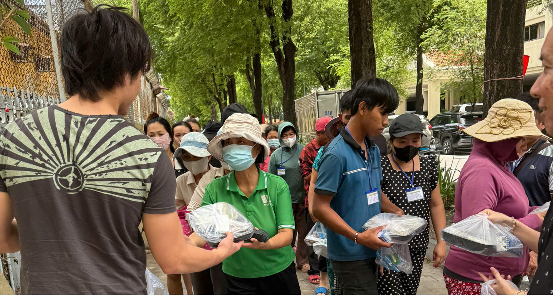Feeding patients and families in Vietnam